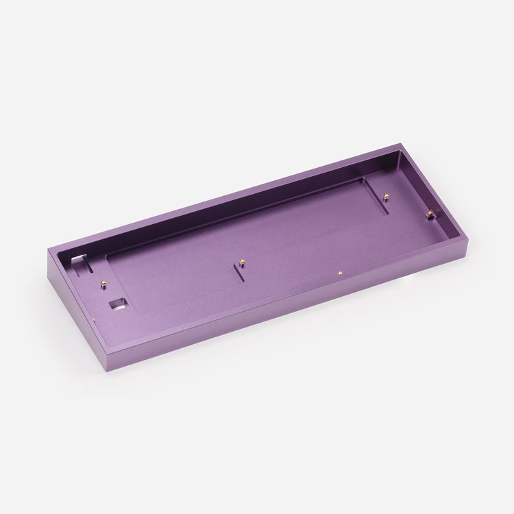 Custom Milling Aluminum Mechanical Keyboard Case Prototype Plate Anodized Aluminum CNC Keyboard Custom CNC Machining