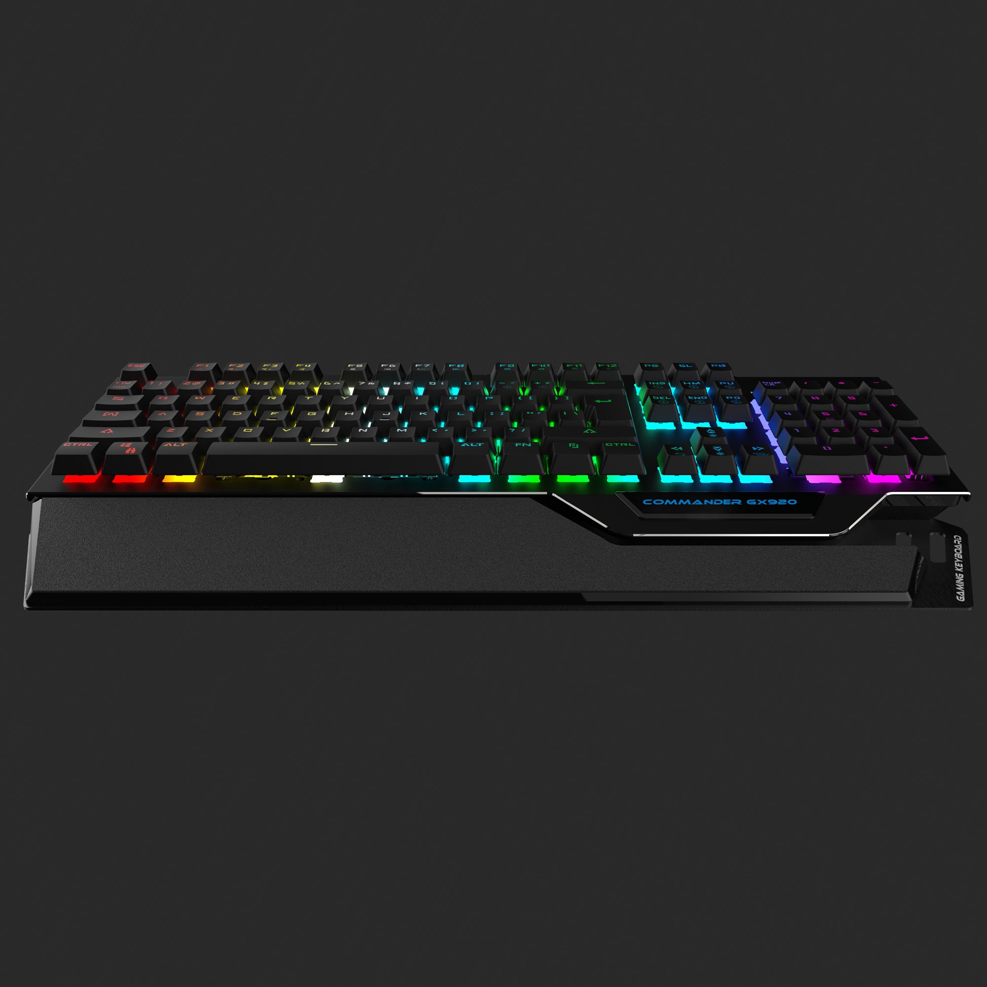 Aikun GX920 RGB Mechanical Gaming Keyboard,waterproof,two Multifunctional Keyboard 108 Keys Multimedia Keys Wired USB 2.0 Ce