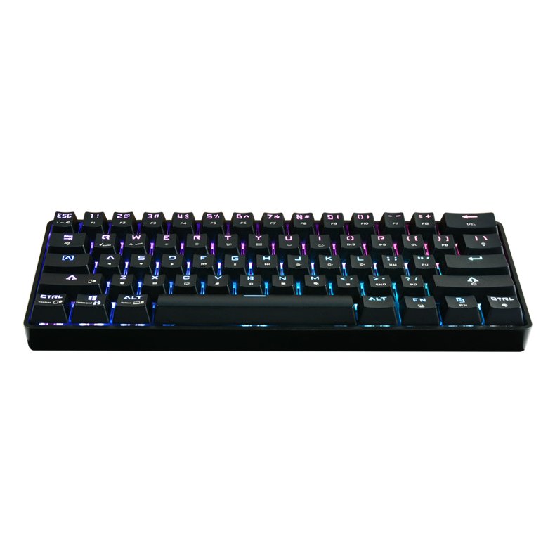Ousaid 61 Keycaps Customized Hot Swap Keyboard Pc Gaming Mechanical Teclado RGB Usb Desktop CE Teclado Notebook ABS Plastic DK61