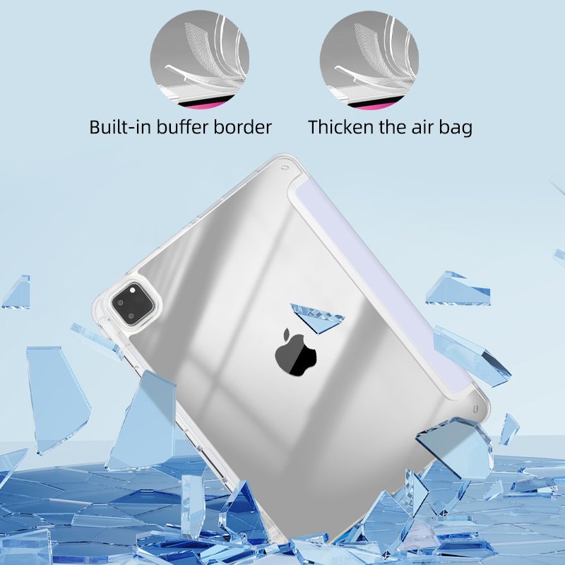 Custom tablet leather case for iPad keyboard case shockproof tpu pu tablet case for iPad Air 4