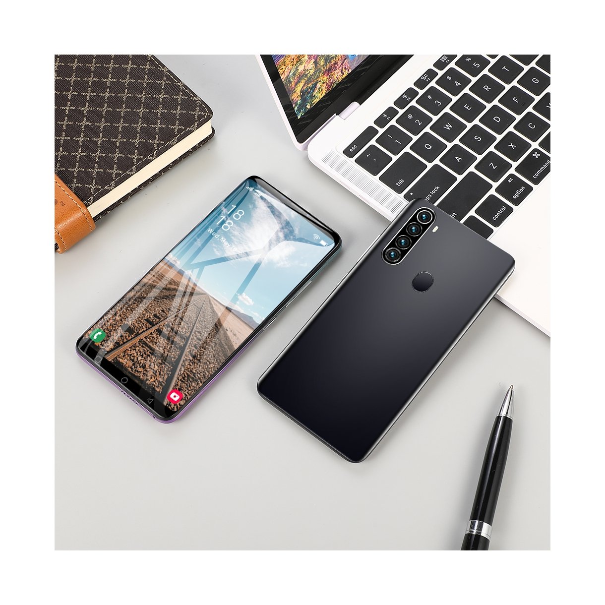 Professional Factory 10 Core 6.0 Inch Screen External Battery Removable Rear Cover Split Model Note80