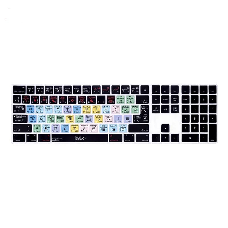 Shortcut Keyboard Cover For Macbook A1843 Ableton Air Keyboard Cover serato scratch live Keyboard Skin
