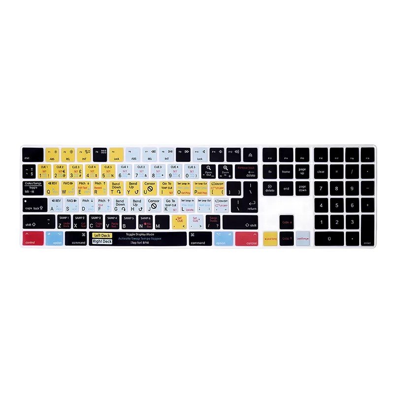 Shortcut Keyboard Cover For Macbook A1843 Ableton Air Keyboard Cover serato scratch live Keyboard Skin