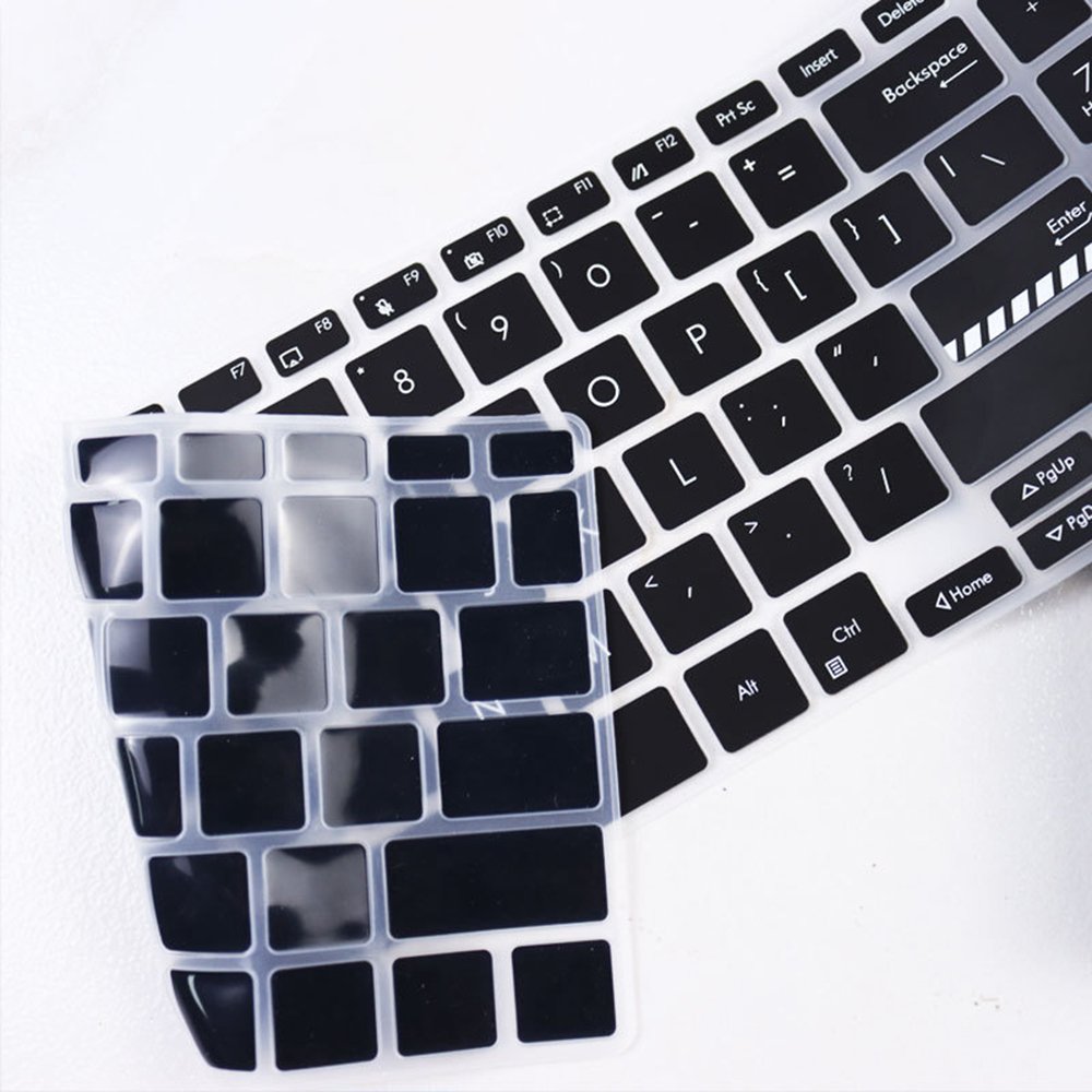 SLINYA Factory Colorful Soft Keyboard Protector Cover for MacBook Pro Laptop Waterproof Silicone Rubber Button Keypad Cover