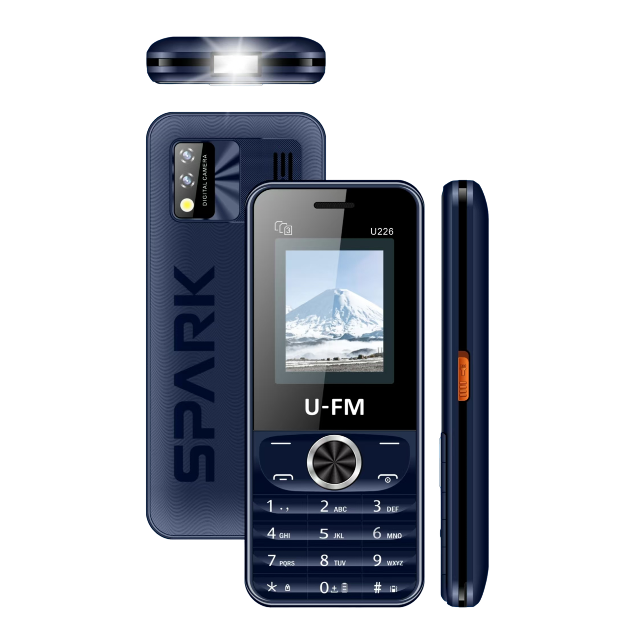 1.77 Inch Made In China 2G Key Phone 1800mah Low Cost Small Phone With Single Camera GSM Key Mobile Phone