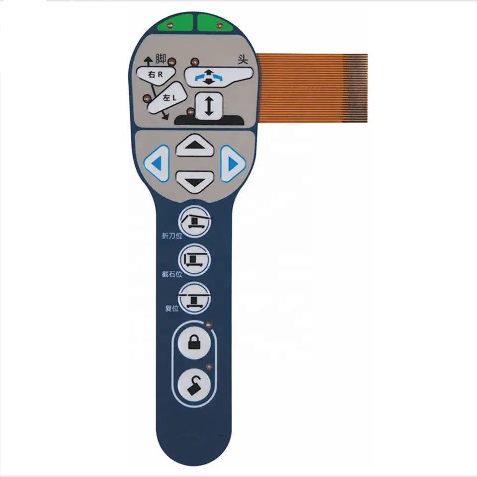 High Quality Golden Supplier Switch Membrane Interface With Good Price for Keyboard Panel LED Membrane Switch