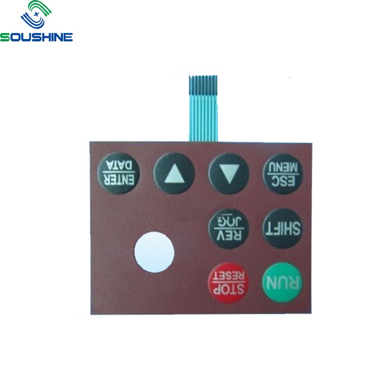 Low-Priced DIY Membrane Switch Panel with Embossing Button for Reliance Keypad switch membrane