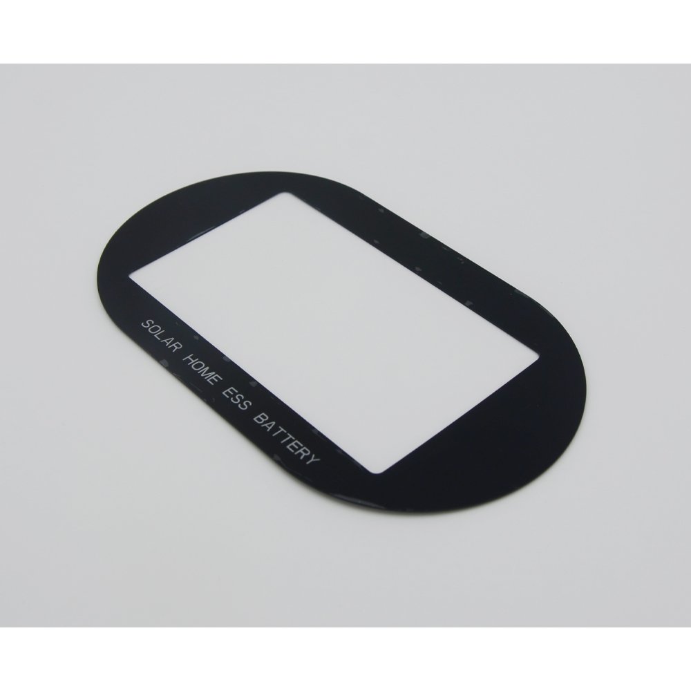 9080 Adhesive Custom Shape Black Digital Printing Window Lens Acrylic Touch Switch Panel Graphic Overlay Acrylic Front Panel