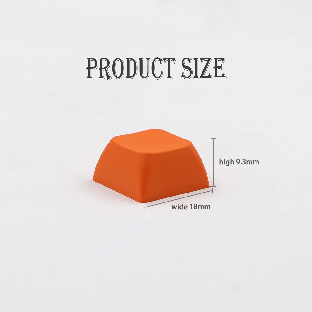 2024 Keycap XDA PBT 1U Not Engraving Blank Key Cover Unique OEM Key Button for Mechanical Keyboard Replacement Clear