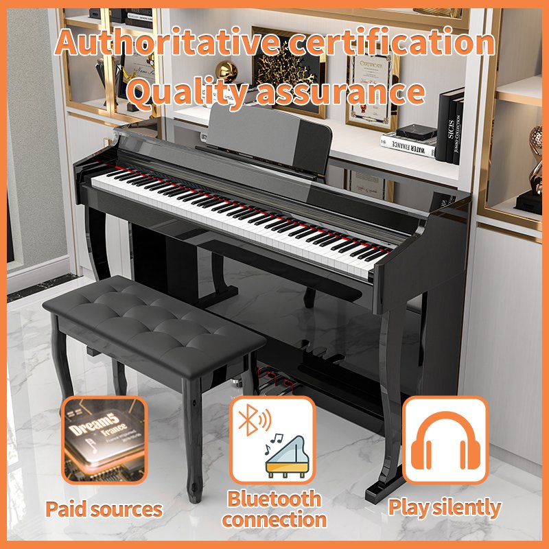 LeGemCharr digital keyboard electronic piano instruments music instrument piano keyboard electric piano digital 88 keys