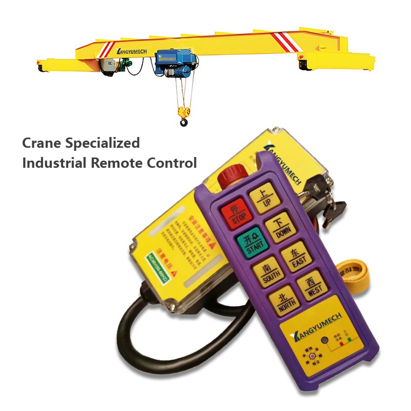 Factory Direct Supply CD GK-6F+ Wireless Remote 8 buttons Control for Hoist and Industrial Crane