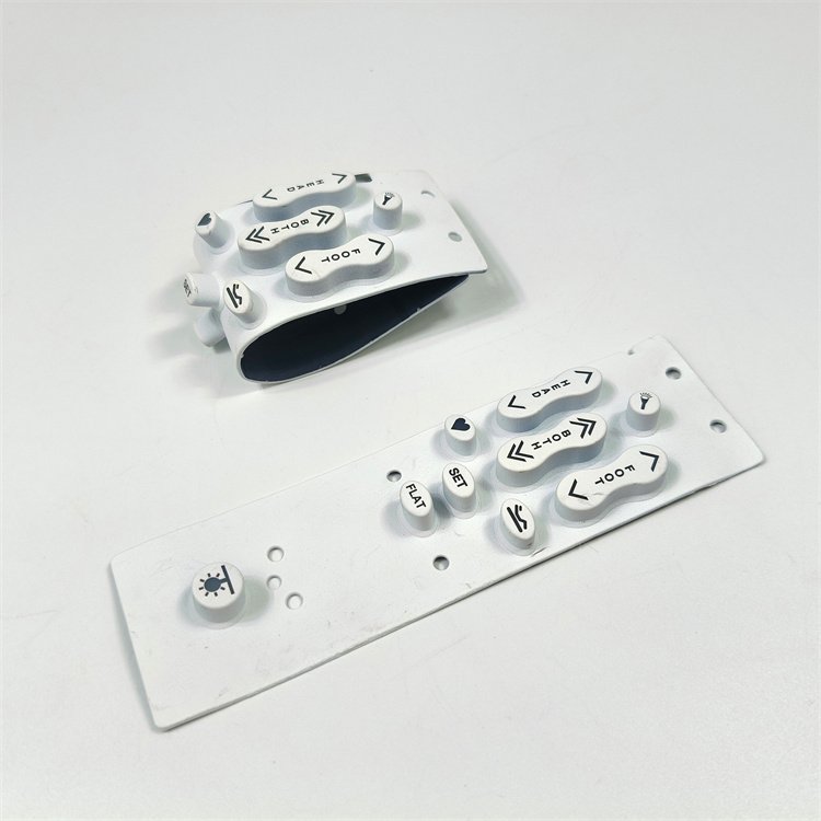 Customized Silicone Rubber Keypad & factory price silicone membrane switch keyboard for controller