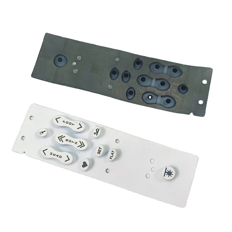 Customized Silicone Rubber Keypad & factory price silicone membrane switch keyboard for controller