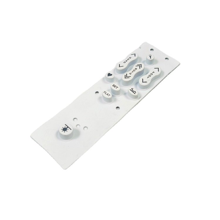 Customized Silicone Rubber Keypad & factory price silicone membrane switch keyboard for controller