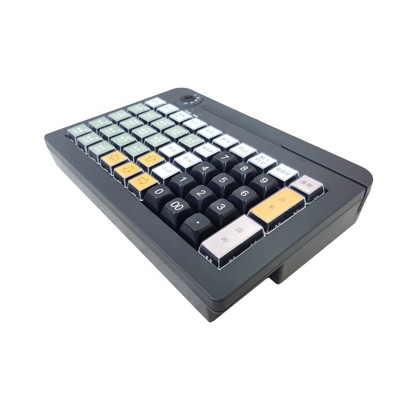 50 Keys Custom Membrane USB POS Programmable Keyboard with MSR KB50M