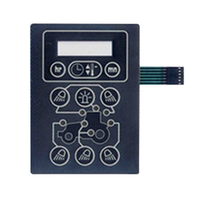 Long-Lasting Film Membrane Switch Household Appliances Braille Tactile Buckle Keyboard Durable Silicone Metal/Rubber Button