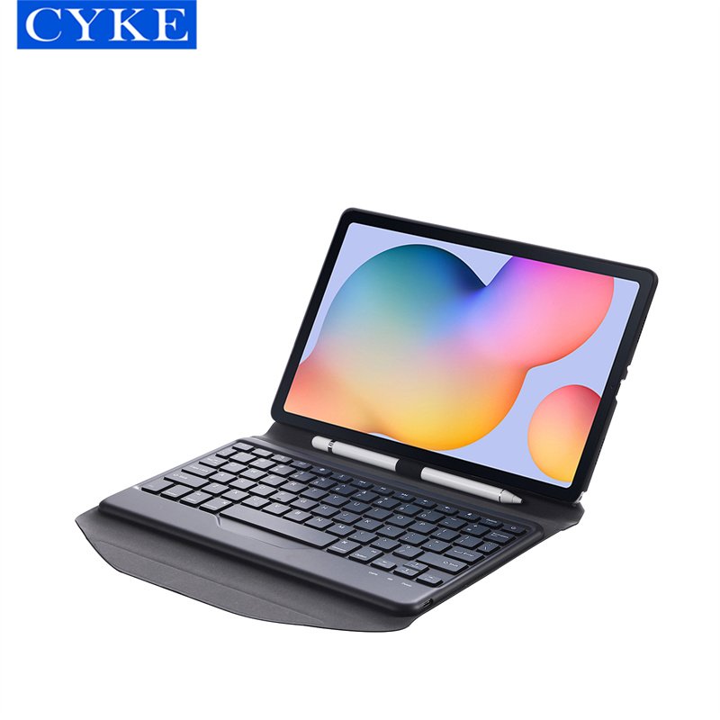 CYKE 10.4 Inch Tablet Magnetic Detachable Keyboard Case Tablet Cover For Samsung Galaxy Tab S6 Lite SM P610 SM P615 10.4 2020
