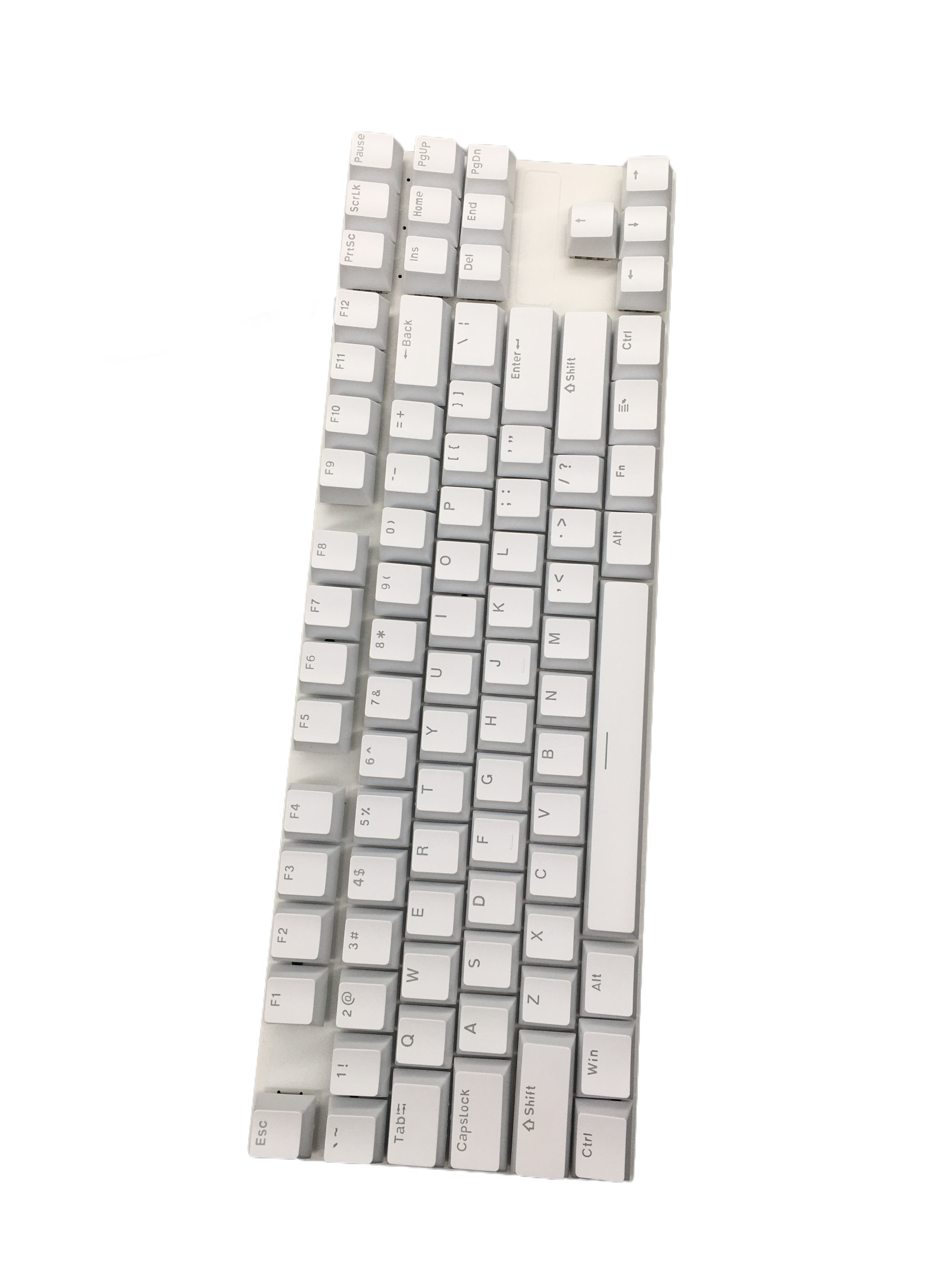Factory K7 wired TKL 87 keys RGB laptop computer ergonomic keyboard gaming mechanical keyboard
