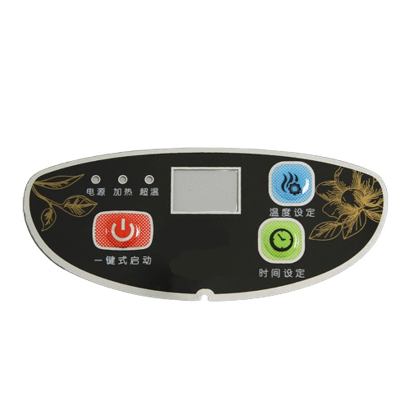Pet Medical/Electronic Keyboard Sticker Label Switch Control Membrane Graphic Overlay Panel