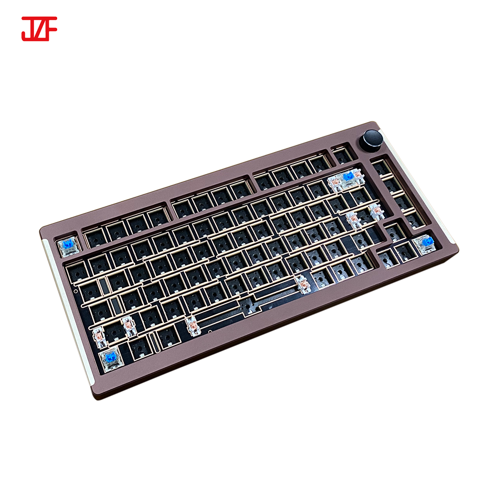 PBT gradient side engraved key cover three mold metal aluminum alloy custom mechanical keyboard DIY60% 61 key pcb
