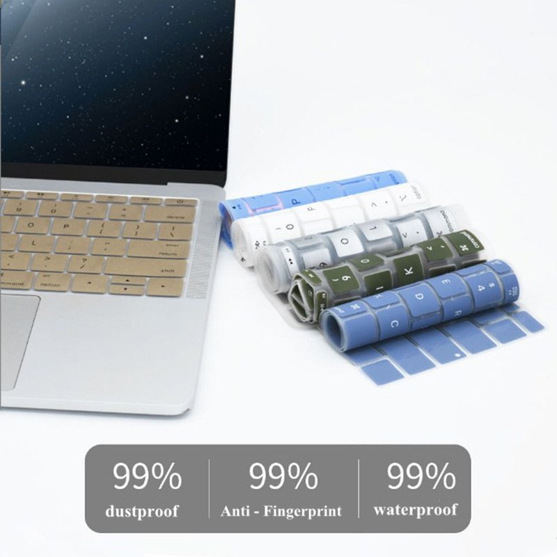 US Version Silicone Keyboard Skin Cover Protector For Macbook Air 13 A1369 A1466 Retina 13 A1502 A1425 15'' A1398 Pro15 A1286