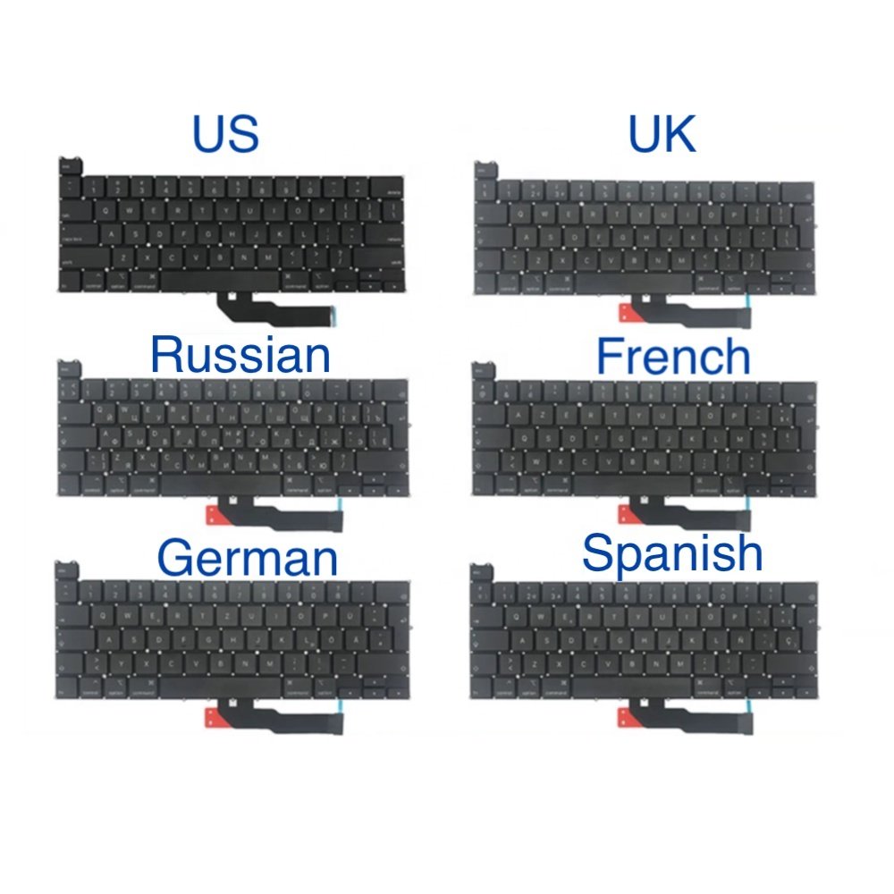 Wholesale All Brand Laptop Spare Parts LCD Screen Keyboard Cover Case Battery Adapter for Notebook Laptop Parts replacement
