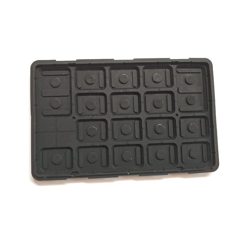 Custom Silicone Rubber Electronic Door Keypad For Entrance guard