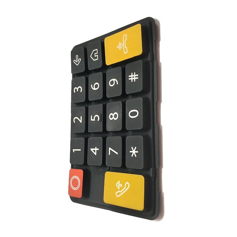 Custom Silicone Rubber Electronic Door Keypad For Entrance guard