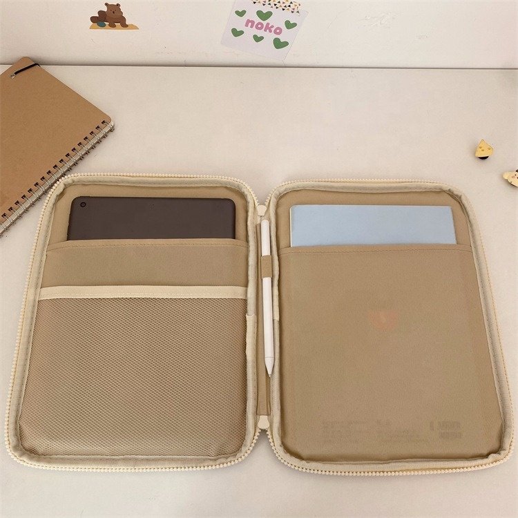 11 14inch Laptop Pouch With Pocket for iPad Tablet Sleeves Galaxy Tab A 10.1 Smart Keyboard Portable Protective Bag