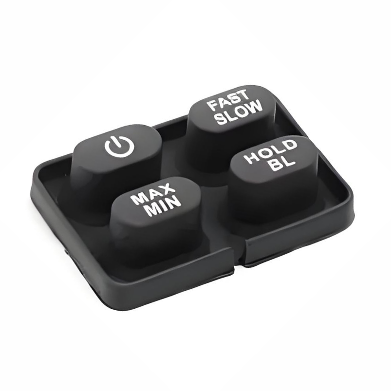 Customized High Quality Silicone Rubber Glow Printing Pill Conductive Switch Control Button Keypad