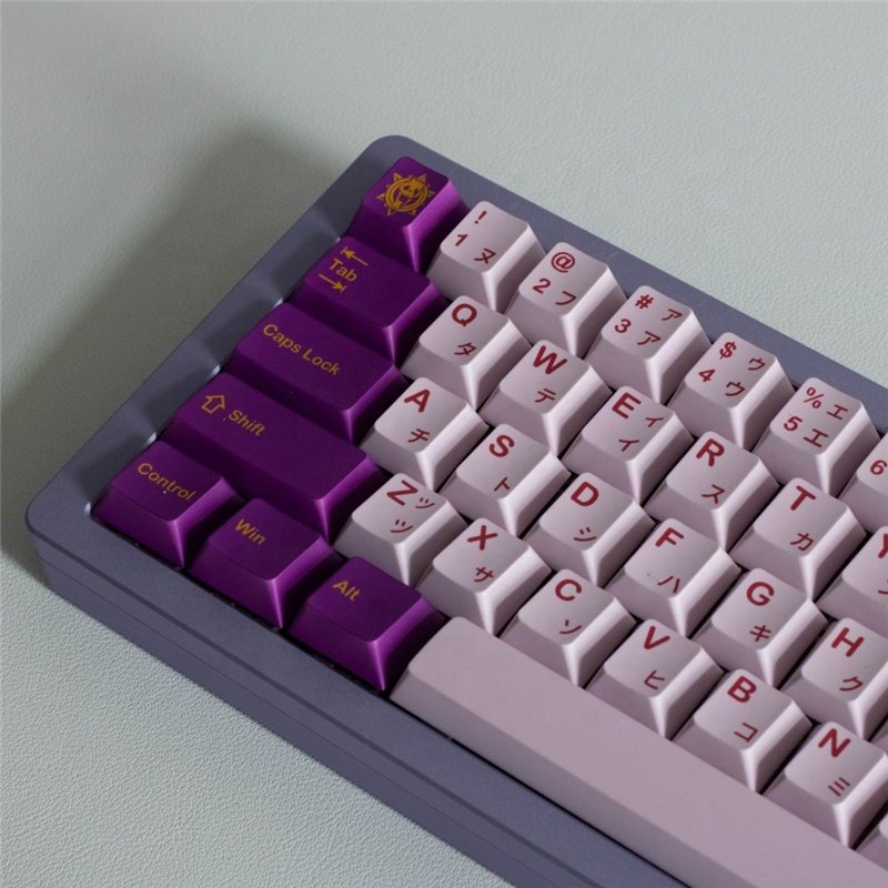 New Arrival GMK Death Queen Keycap PBT Cherry Profile Dye Sublimation Keycaps 140 Keys For MX Switch Mechanical Keyboard