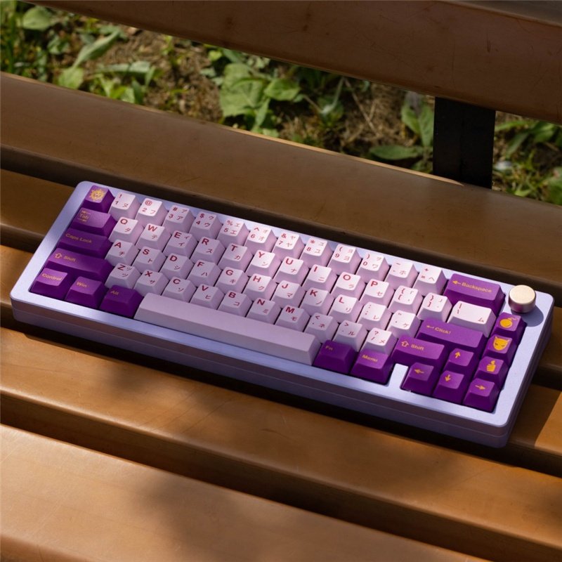 New Arrival GMK Death Queen Keycap PBT Cherry Profile Dye Sublimation Keycaps 140 Keys For MX Switch Mechanical Keyboard