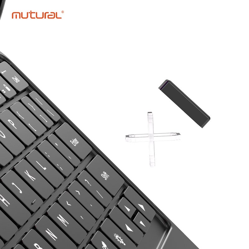Tablet Case Leather Rechargeable Pen Slot Wireless Touch Keyboard Tablet Cover tooth for iPad Pro 2022