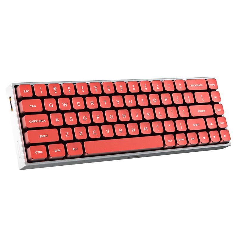 68 Keys Magnetic Switch Mechanical Keyboards Full Aluminium Keycaps Panel RGB Gaming Mechanical Keyboard for Gamer PC Computer