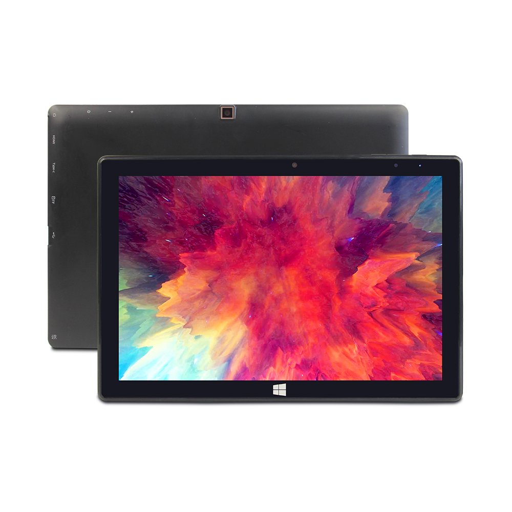 10.1 inch Laptop 2 in 1 windows 10 tablet pc with hinge keyboard with cherry trail z8350 IPS screen