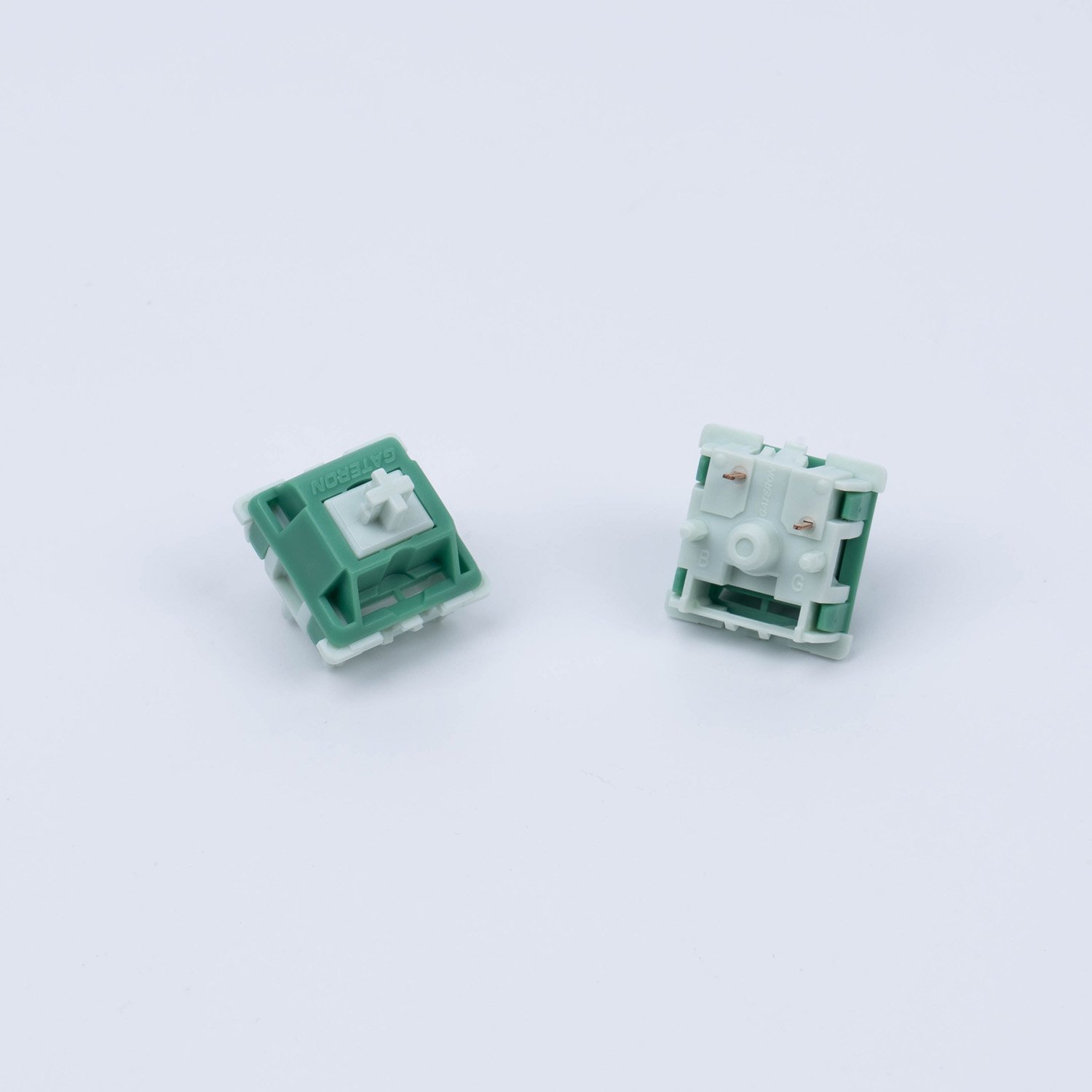 GATERON Green Appl Switch Ahead Heavy Tactile Full POM Material RGB SMD DIY three layer pin gaming mechanical keyboard switch