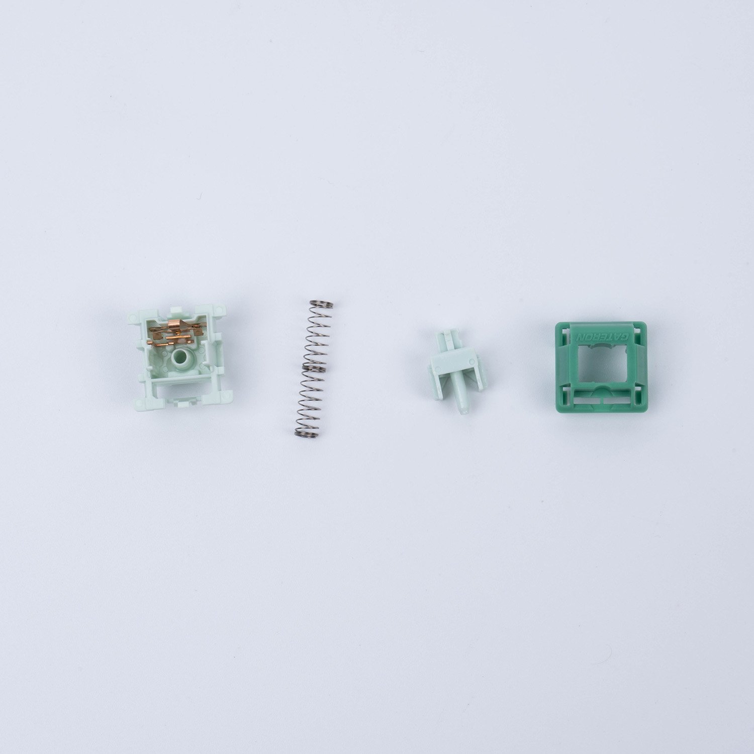 GATERON Green Appl Switch Ahead Heavy Tactile Full POM Material RGB SMD DIY three layer pin gaming mechanical keyboard switch