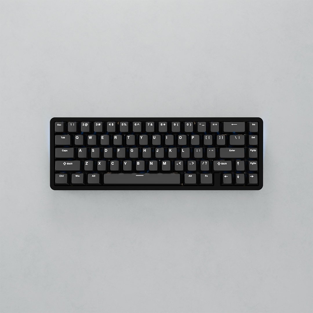 65% Wired Keyboard Aluminum Case Hot Swap Kailh Linear Switches Tri-mode Gaming Keyboard