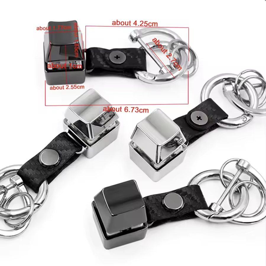 New In Custom Design Logo Mechanical Keyboard Keychain Keycap Relieve Stress Switches Key Chain Metal Decompression Keychain