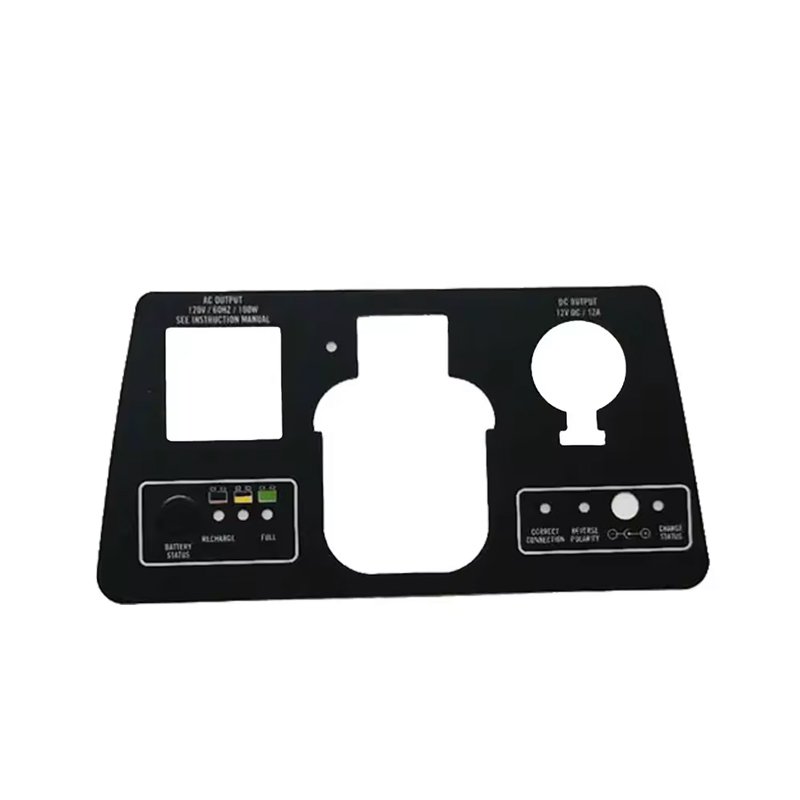 Custom Silk Screen Printed Sticker Front Control Panel Membrane stickers Switch panel label