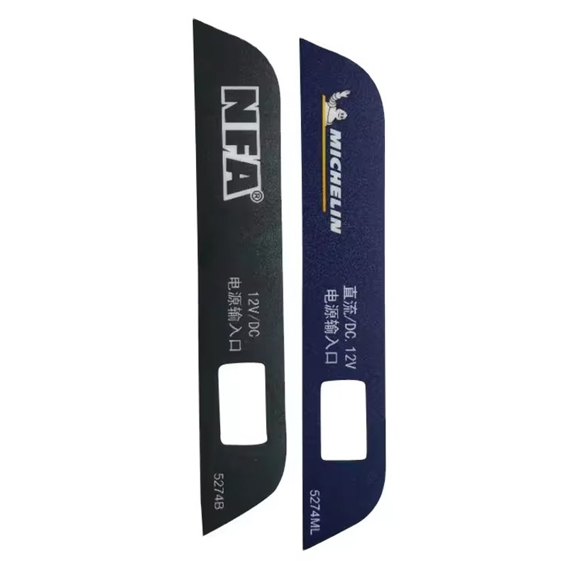 Custom Silk Screen Printed Sticker Front Control Panel Membrane stickers Switch panel label