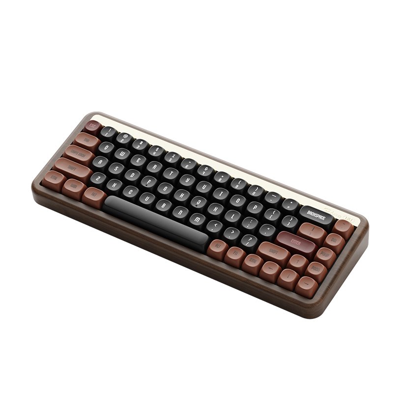 AKKO MU01 Autumn 68key Mechanical Keyboard Wooden Keyboard Classic PC Keyboard Wood