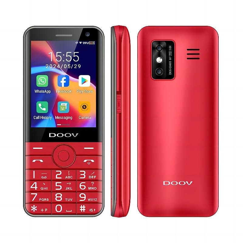High quality MT6739 Quad core 2.8 inch touch screen Android 11 Metal frame DOOV R17 PRO Original android phone
