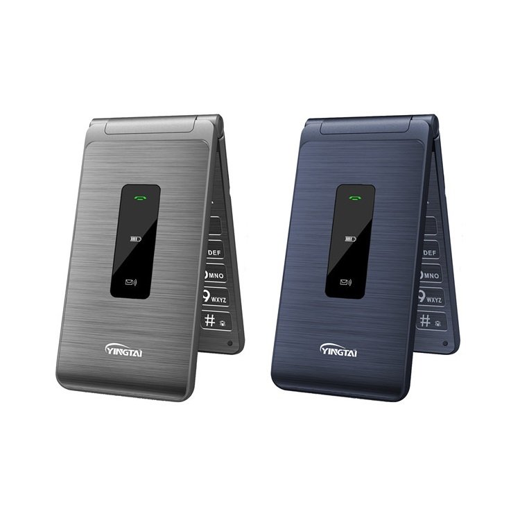 cheap 2.8 inch quad bands large qwerty keyboard basic clamshell cell phones