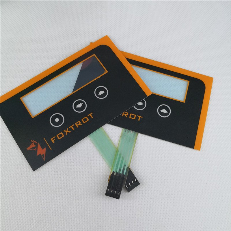 Flat Key Tactile Membrane Switch Keypad Keyboard