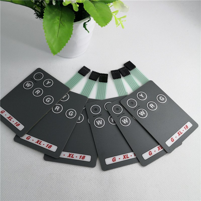 Flat Key Tactile Membrane Switch Keypad Keyboard