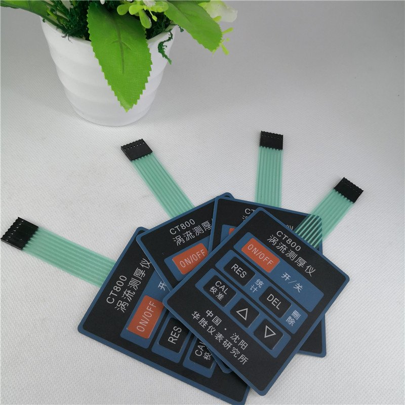 Flat Key Tactile Membrane Switch Keypad Keyboard
