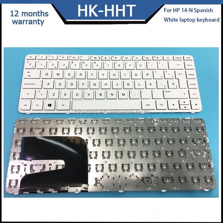 HK-HHT Customizable frame color laptop internal keyboard for HP 14-N SP version with backlight keyboard