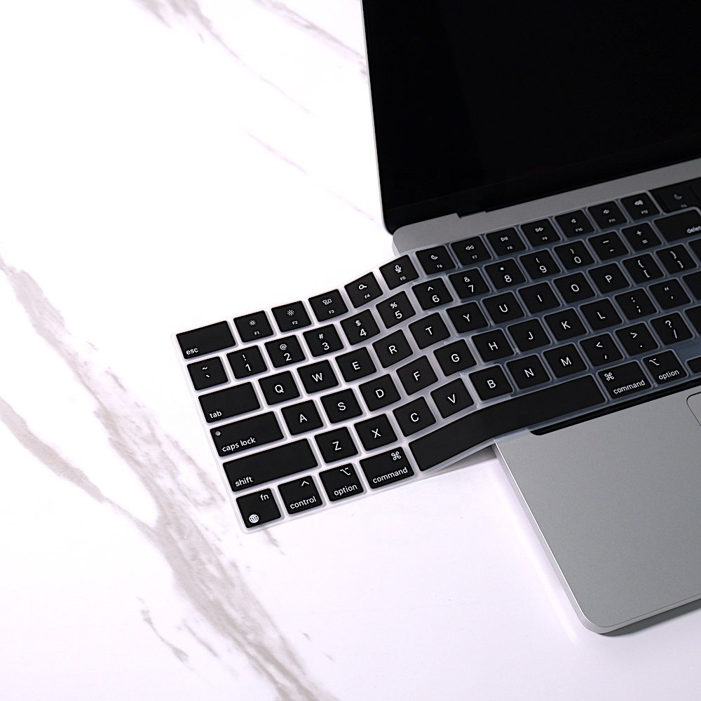 Wholesale Silicone US English Keyboard Cover Waterproof Keyboard Film For Macbook M1 M2 Air Pro 13 14 15 16 inch A2941 A2681