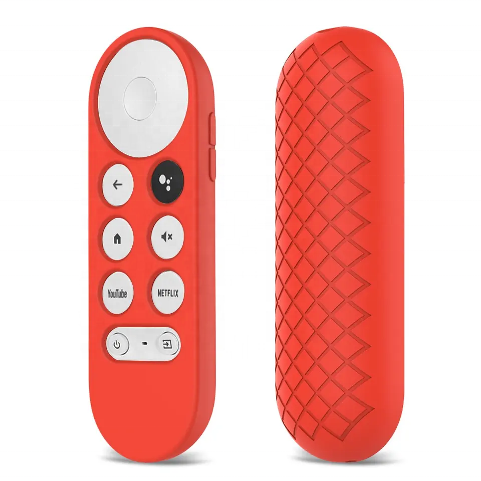 Hot Selling Cheap Wholesale High Quality Soft Silicone Case Google TV Voice Remote G9N9N non-slip Protective Cover